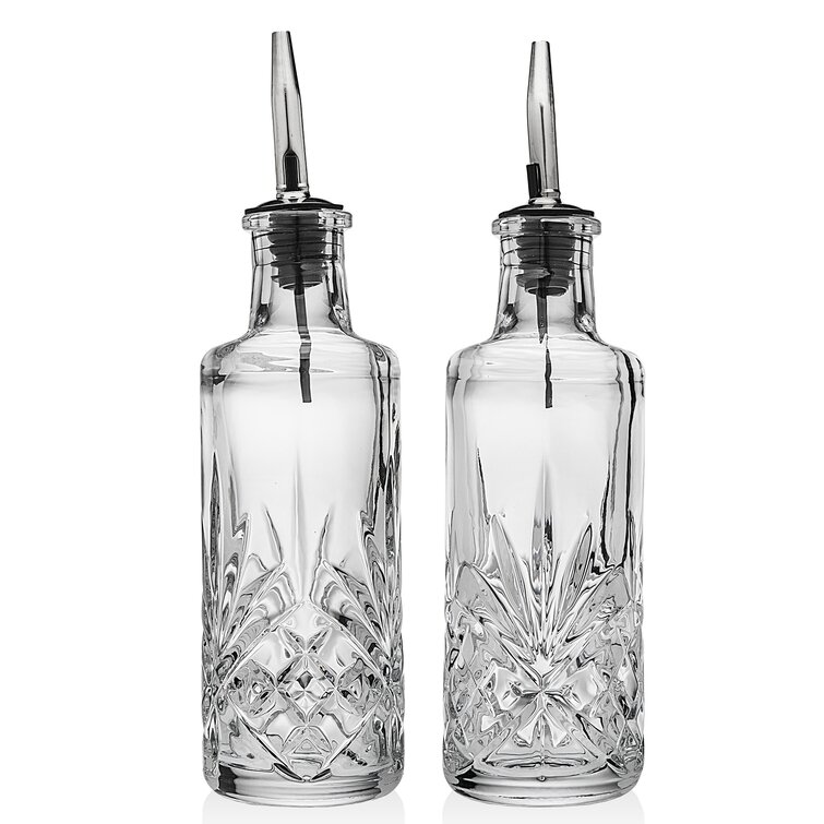 Dublin Crystal Oil & Vinger Dispenser Set