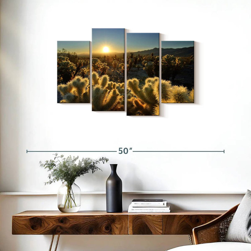 Jardin Harnek Cholla Cactus, H 22 po x l 36 po