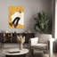 Relaxed Person In Yellow Room by Andreas Magnusson - Wrapped Canvas Print-684944799