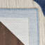 Tapis intérieur / extérieur bleu / gris Alayia-822732477