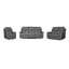 Bergamo Genuine Leather Reclining Sofa-824310943-824310912