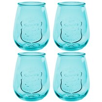 Set of 2 Drinking Glasses Glass Cups, By Home Essentials & Beyond – Premium  Cooler Glassware – Ideal for Water, Juice, Cocktails, Iced Tea.