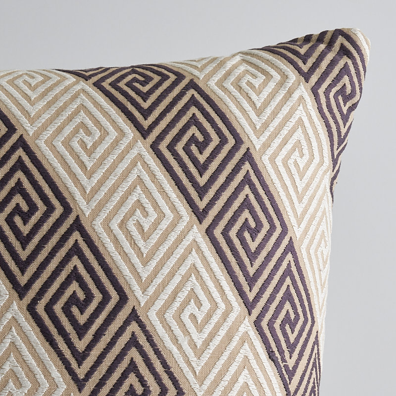 Nebaha Embroidery Pillow, 22" x 22"