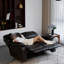 Double fauteuil inclinable de salon avec poche de rangement-409156556