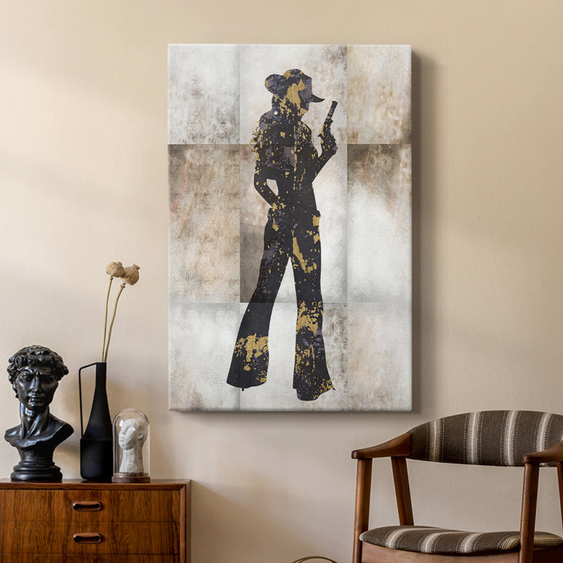 Cowgirl I - galerie sur mesure, H 18 po x l 12 po