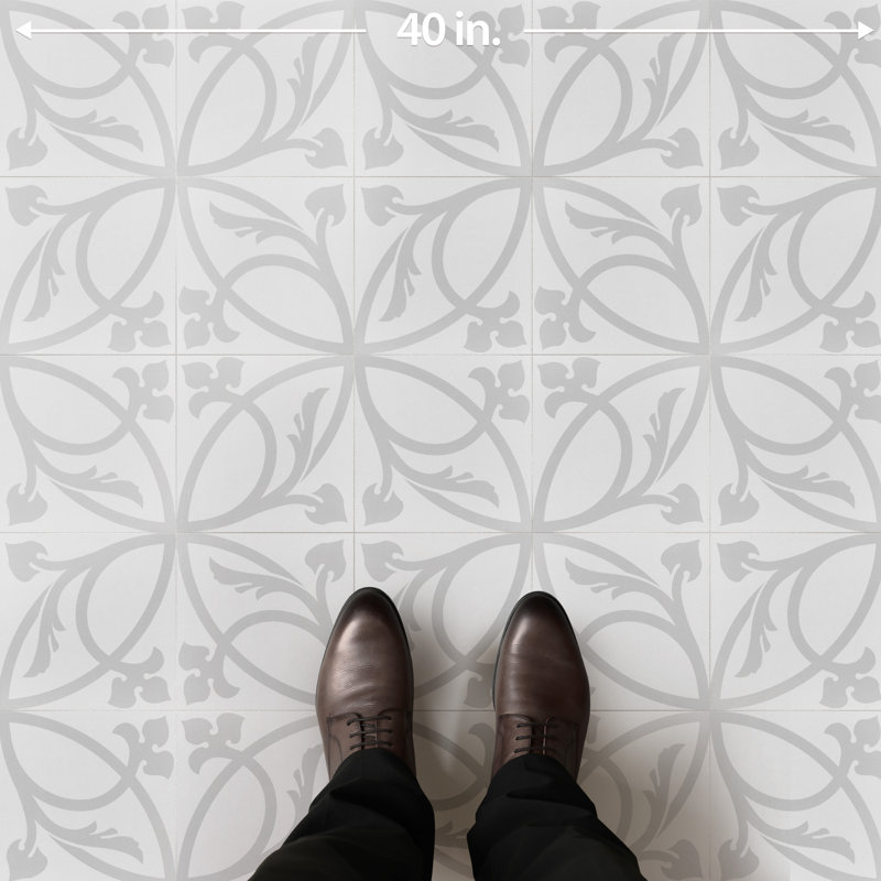 Caprice Series 8" x 8" Porcelain Patterned Wall & Floor Tile