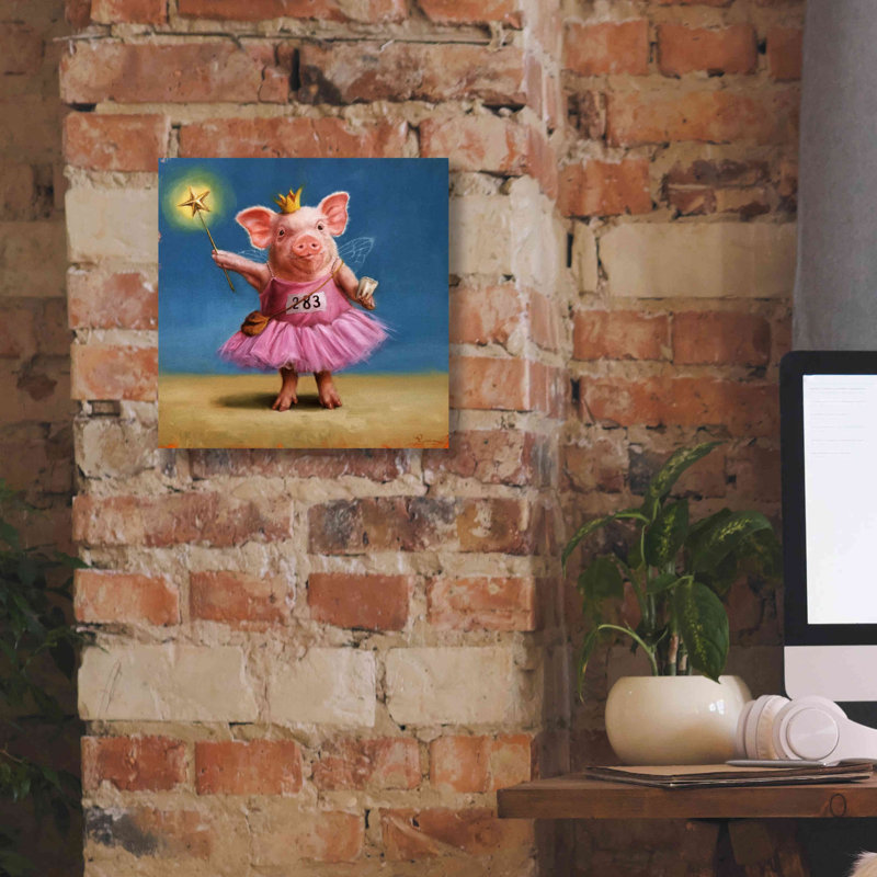 «Tooth Fairy» par Lucia Heffernan, H 12 po x l 12 po x P 0,75 po