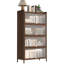 Armoire 57 po en métal à 4 portes basculantes pour chambre à coucher, bureau, salon - matériau, assemblage sans effort, conception peu encombrante avec application multi-scénario, fabrication efficace et robuste