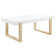 Nakia 2-Piece Coffee And End Table Set White High Gloss