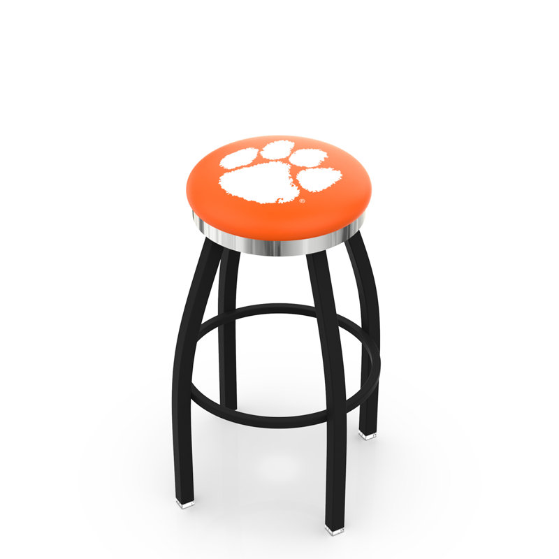 NCAA 36" Swivel Bar Stool, Clemson