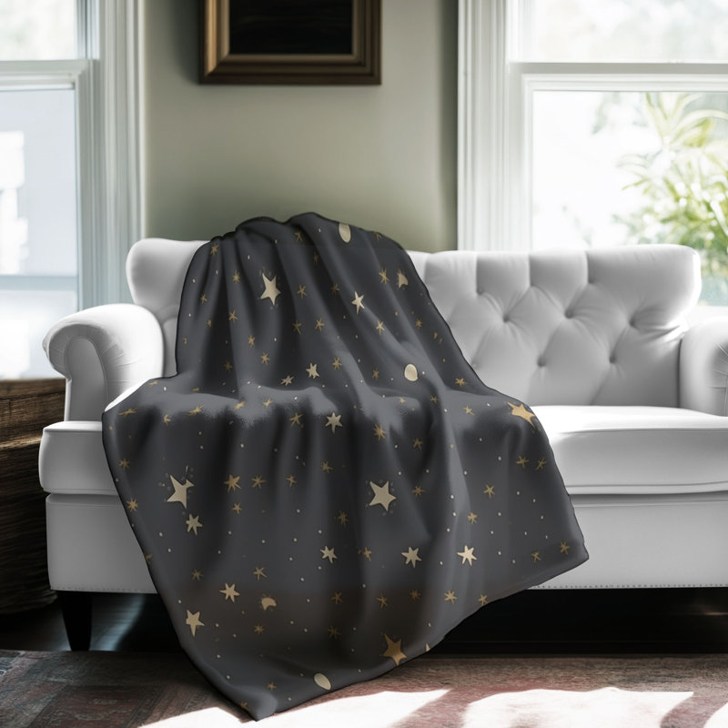 Starry Backdrop - 1 Piece Premium Blanket, Twin