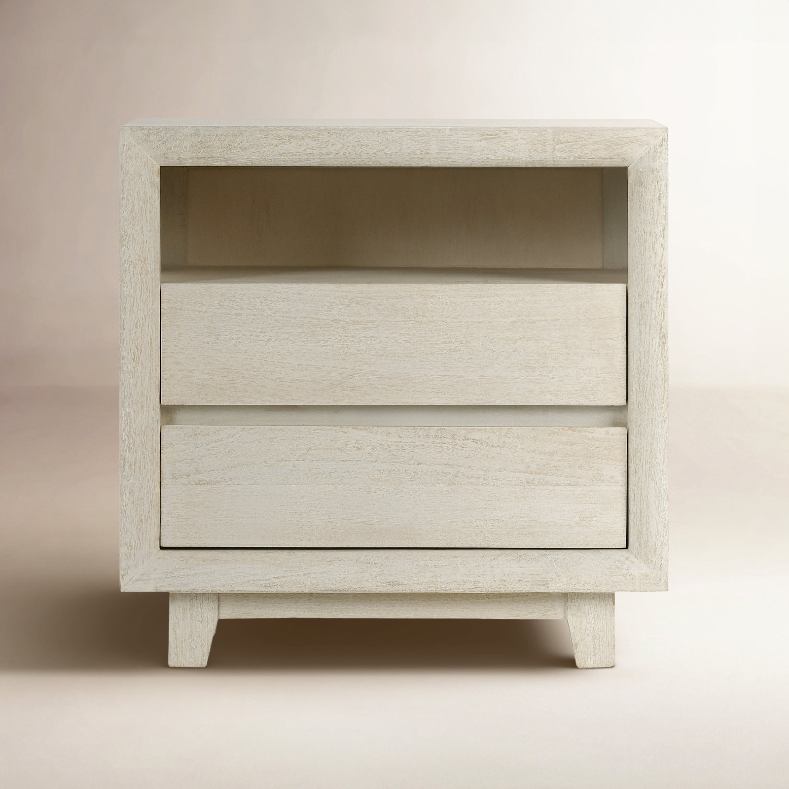 Longfellow 2-Drawer Mango Nightstand
