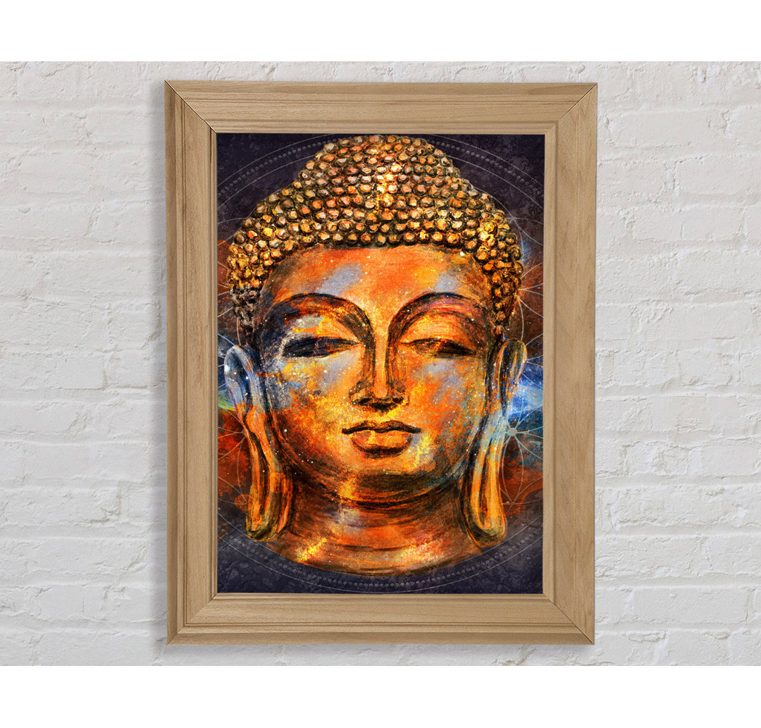 Buddha 26 Gerahmter Druck