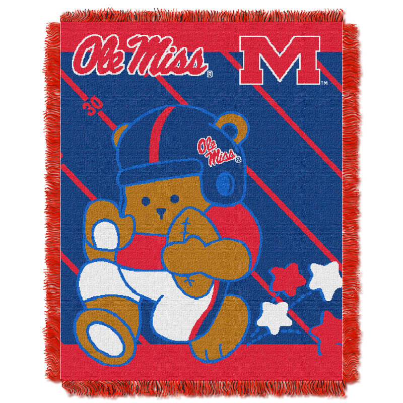 Jeté de bébé mississippi Collegiate