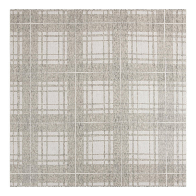 Tapis intérieur / extérieur Talih, Carré 10 pi