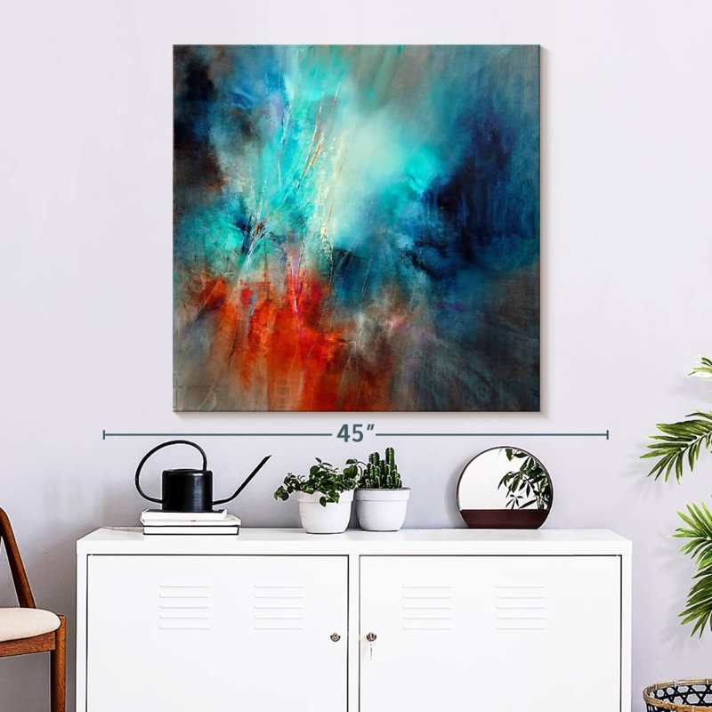Epicenter, 33" H x 33" W