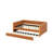 Full XL Size Upholstered Daybed With Trundle And LED-1231467976