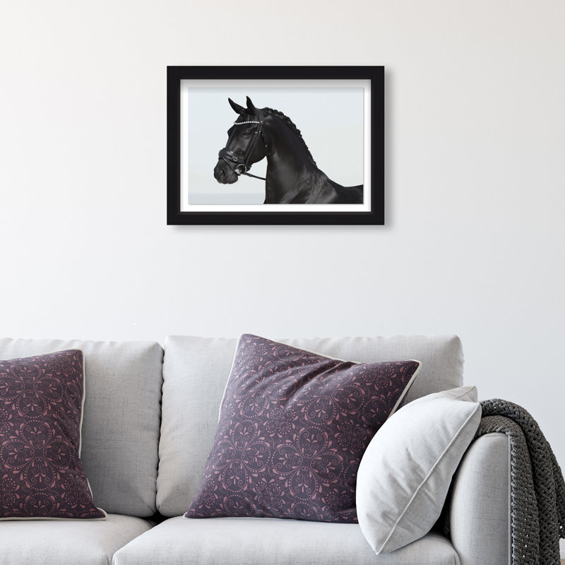 Midnight Majesty II Framed Graphic Art, 21.5"H x 31.5"W, Black Shadowbox