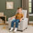 Chase Kids Recliner Wooly Gray-114651390