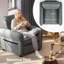 Faux Leather Armchair