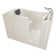 48'' x 28'' Walk-in Whirlpool Fiberglass Bathtub with Faucet