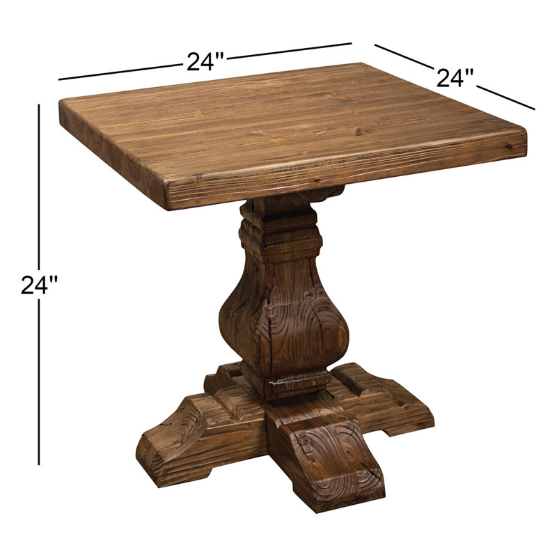 Emmett Solid Wood End Table