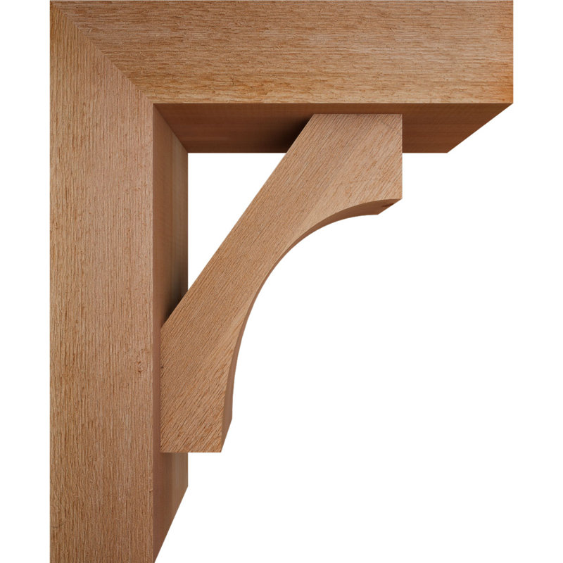 Support Westlake Block avec support décalé, 22 X 18, Cèdre rouge occidental de l 6 po (scié brut)