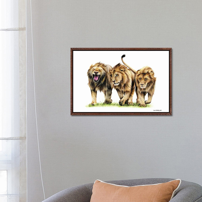 Three Kings by Sarah Stribbling - Gallery-Wrapped Canvas Giclée on Canvas, Classic Wood Floater Framed