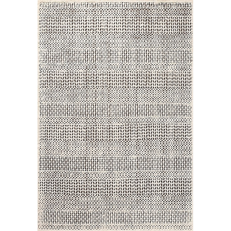 Tapis gris Kaylah, Rectangle 8 pi x 10 pi
