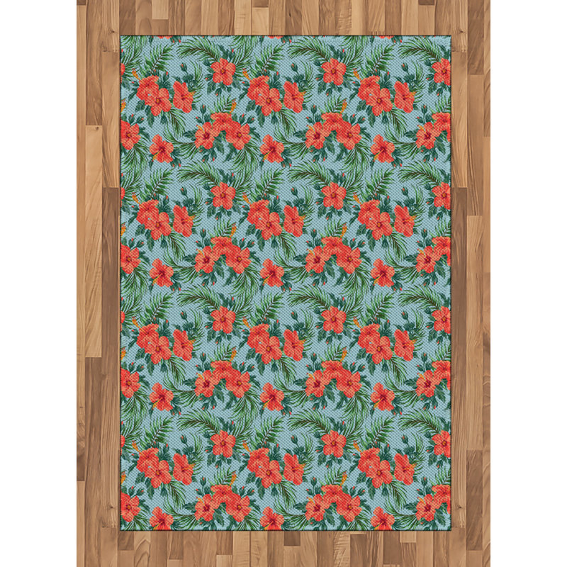 Tapis décoratif Luau, Rectangle— 4 pi x 5 pi 8 po
