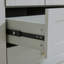 Grand garde-manger moderne avec portes en acrylique, 11 tablettes et support à vin-130483008