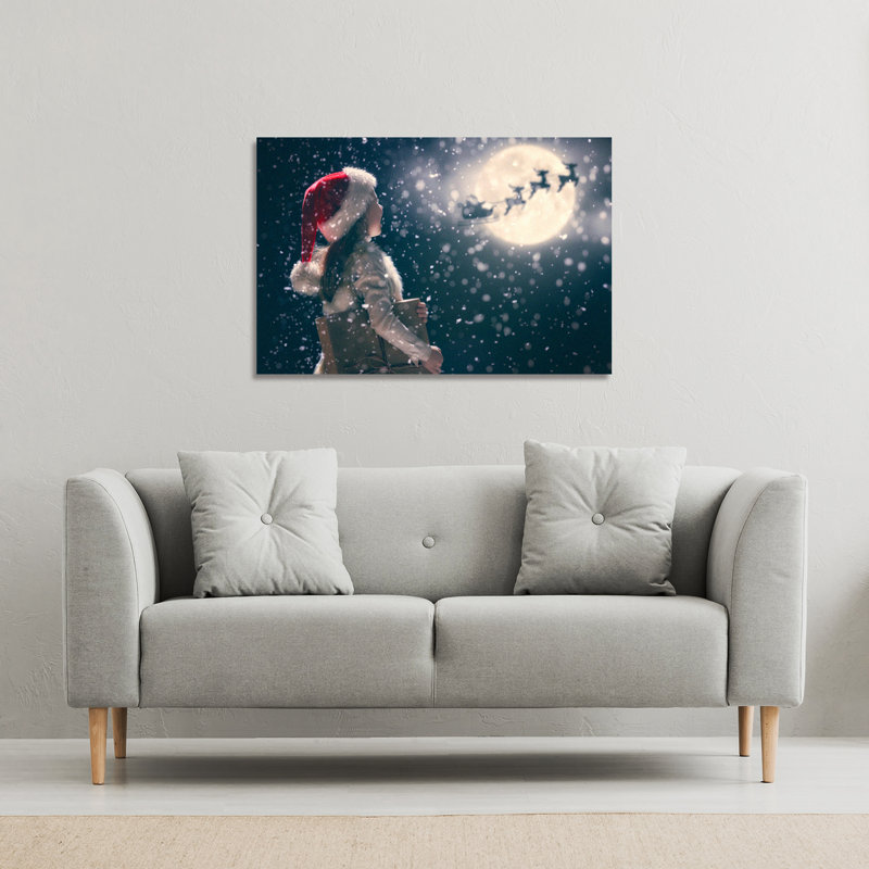 Kids Enjoy The Holiday - Wrapped Canvas Print, 77cm H x 77cm W