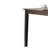 Cardiff Espresso Finish Dining Table