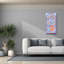 «Epic Graffiti» «Garden Of Stain Glass 2» par Melissa Wang, art mural sur toile, 20 po x 40 po-1654794110