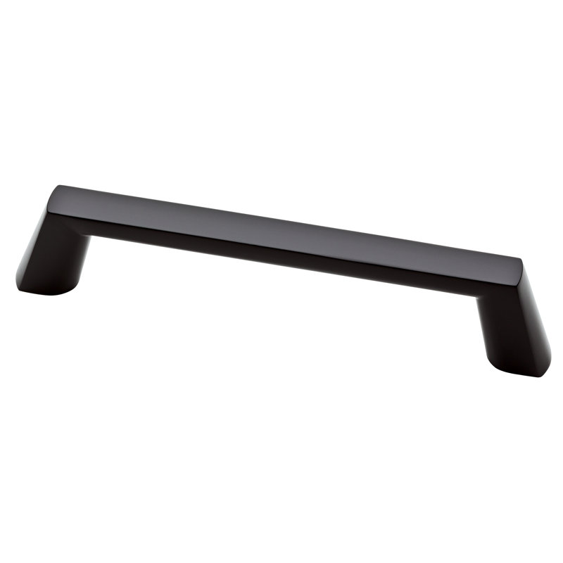 6 5/16" Center to Center Bar Pull, Matte Black, 6.3125"