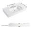 Lavabo de salle de bain 36 "