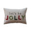 Cotton Lumbar Rectangular Pillow Cover & Insert