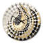 Toryne - Horloge murale géométrique abstraite-362049558