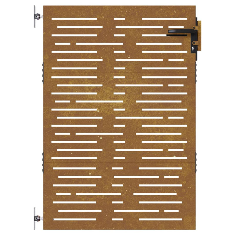 Ameliyah Garden Gate, Rusty, 150cm H x 85cm W x 12cm D