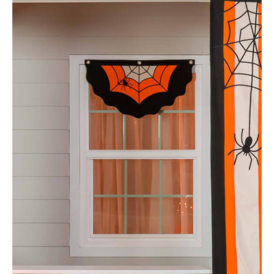 Dedda Halloween Spider Web Small Bunting 30"x16"