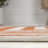 Isibeal Modern Classic Mitre Stripe Terracotta/Ivory Rug-1931684837