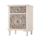 Langley Street Hayse Solid Wood Accent Cabinet & Reviews | Wayfair