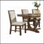 Chaises d'appoint de style transitionnel 2 pièces