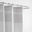 Seersucker Striped 100% Cotton Shower Curtain