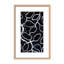 «Abstract Tangled» par 1X - œuvre d'art encadrée sur papier-81386987-131284570-131298176