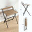 Folding Computer Desk,  With Monitor Shelf For Small Space, Home Office, Study-1871103334