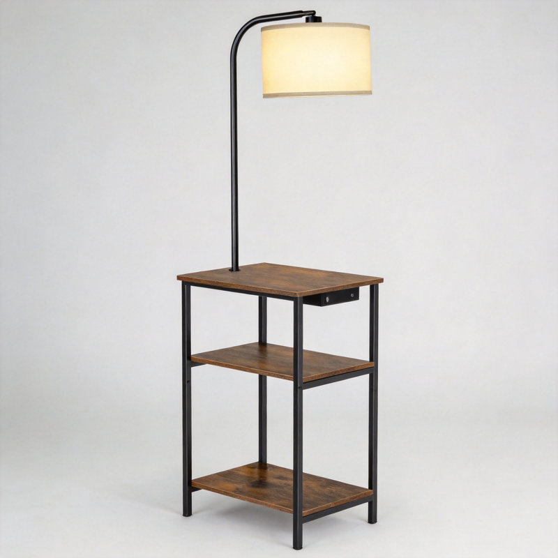 Floor Lamp, Brown