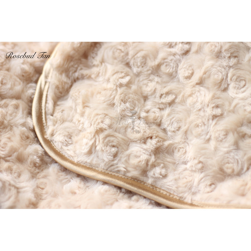 Couverture pour chien Rosebud, 17 po x 14 po, Brun clair