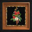 Art fini - perroquet et hibiscus-627151219