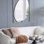 Miroir ovale